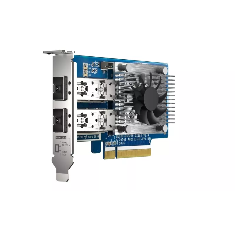 QNAP QXG-25G2SF-CX6 Scheda di rete interna fibra 25000 Mbit/s