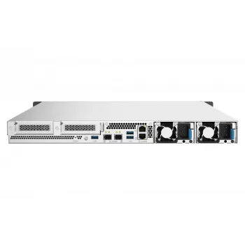 QNAP TS-h1090FU NAS Rack (1U) EPYC 7232P 64 GB DDR4 0 TB QuTS hero Black, grigio