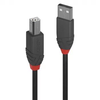 Cavo Lindy 3 m USB 2.0 Type-A a B, Anthra Line