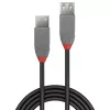 Cavo di prolunga Lindy 2m USB 2.0 Type-A, Anthra Line