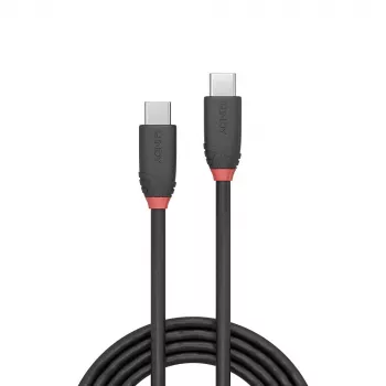 Cavo Lindy 1,5 m USB 3.2 Type-C a C, 20 Gbit/s, Black Line