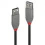 Cavo di prolunga Lindy 0,2m USB 2.0 Type-A, Anthra Line