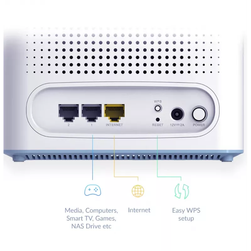 D-Link EAGLE PRO AI M32-3 AX3200 sistema Mesh Wi-Fi, confezione da 3 pezzi