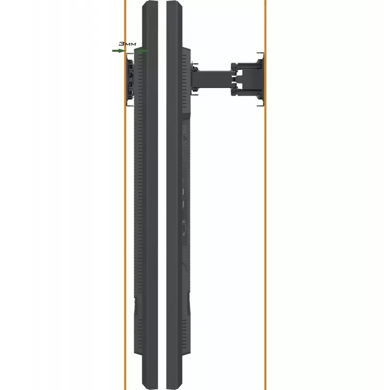 Staffa da parete iiyama MD-WM0001 per display Digital Signage 165,1 cm (65