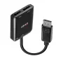 Hub interfaccia Lindy 38430 DisplayPort 21600 Mbit/s nero