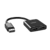 Hub interfaccia Lindy 38430 DisplayPort 21600 Mbit/s nero