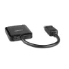 Hub interfaccia Lindy 38430 DisplayPort 21600 Mbit/s nero