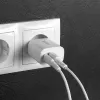 Lindy 73413 caricatore USB-A e USB-C, 20 W, Power Delivery, 100–240 V, bianco