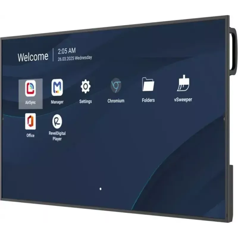 Display LCD commerciale da 50 pollici 4K VIEWSONIC CDE5014-2C, 3840×2160, 500 cd/m², Android 14, Wi‑Fi, 24/7