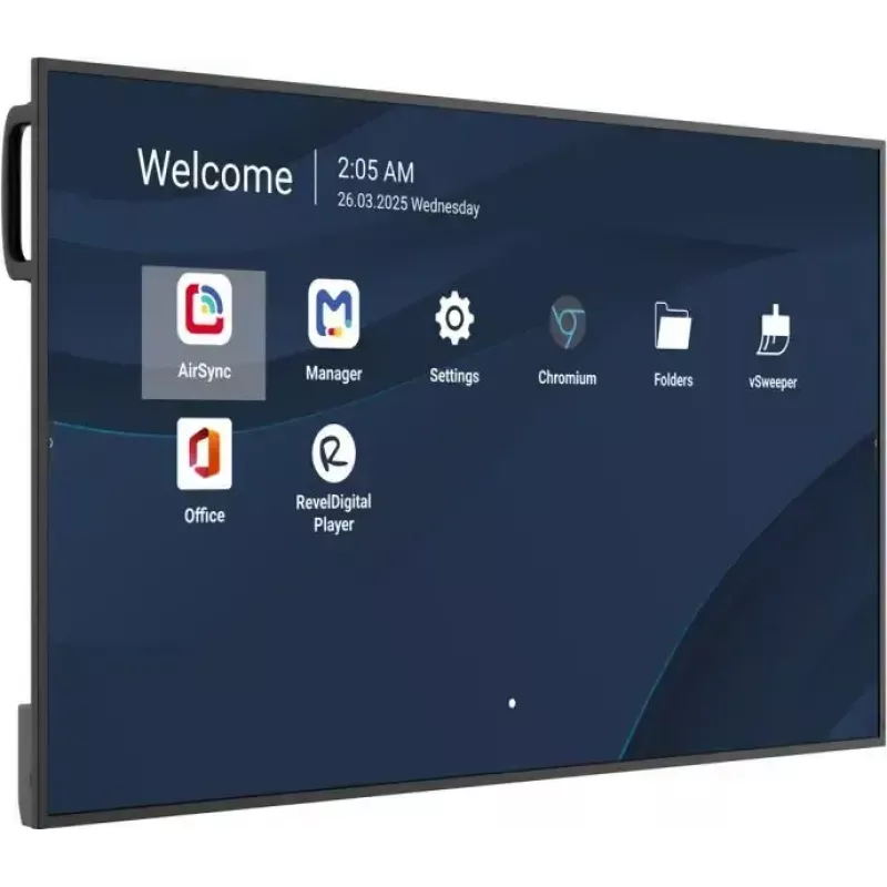 Display LCD commerciale da 50 pollici 4K VIEWSONIC CDE5014-2C, 3840×2160, 500 cd/m², Android 14, Wi‑Fi, 24/7