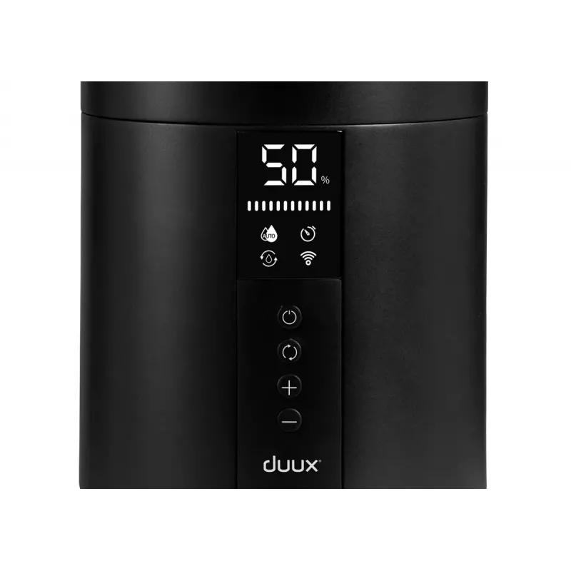 Umidificatore Duux Beam Mini 2 a ultrasuoni — serbatoio acqua 3 L, display LED, nero