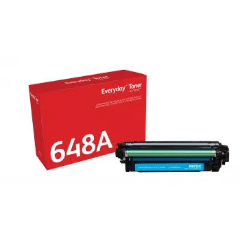 Toner ciano Everyday™ di Xerox compatibile con HP 648A (CE261A), capacità standard