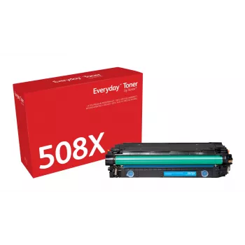 Toner ciano Everyday™ di Xerox compatibile con HP 508X (CF361X), alta capacità