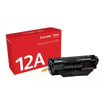 Toner nero Everyday™ di Xerox compatibile con HP 12A (Q2612A), capacità standard