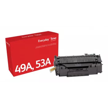 Toner nero Everyday™ di Xerox compatibile con HP 49A 53A (Q5949A/ Q7553A), capacità standard