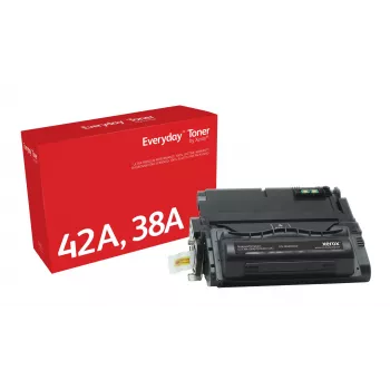 Toner nero Everyday™ di Xerox compatibile con HP 38A (Q5942A/ Q1338A), capacità standard