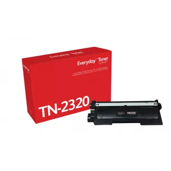 Toner monocromatico Everyday™ di Xerox compatibile con Brother TN2320, capacità standard