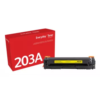 Toner giallo Everyday™ di Xerox compatibile con HP 203A (CF542A), capacità standard