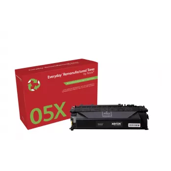 Toner Everyday™ mono rigenerato di Xerox compatibile con HP 05X (CE505X), alta capacità