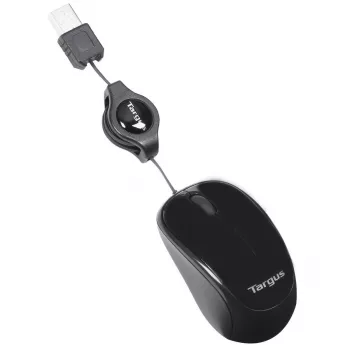 Mouse Targus AMU75EU da viaggio ambidestro USB Type-A Blue Trace 1000 DPI