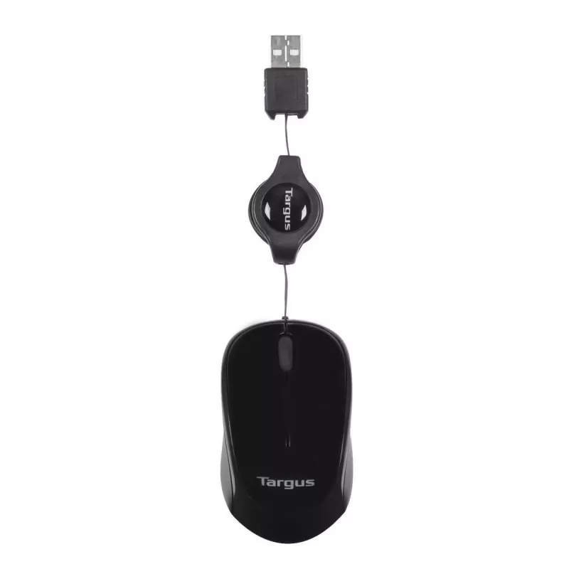 Mouse Targus AMU75EU da viaggio ambidestro USB Type-A Blue Trace 1000 DPI