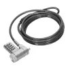 Cavo di sicurezza Targus ASP96RGL argento 2m lucchetto a combinazione