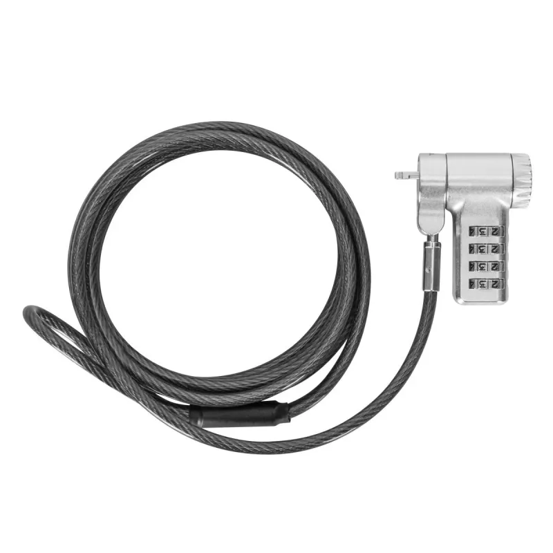 Cavo di sicurezza Targus ASP96RGL argento 2m lucchetto a combinazione