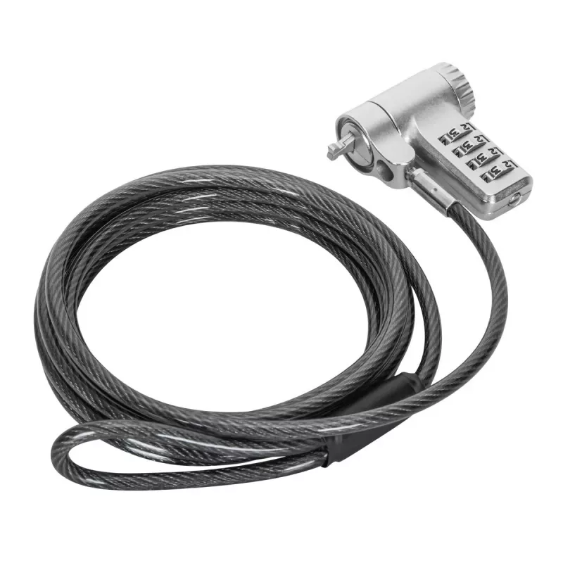 Cavo di sicurezza Targus ASP96RGL argento 2m lucchetto a combinazione