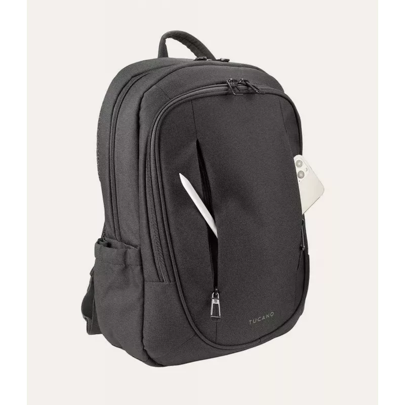 Zaino Tucano Binario Gravity antracite plastica riciclata