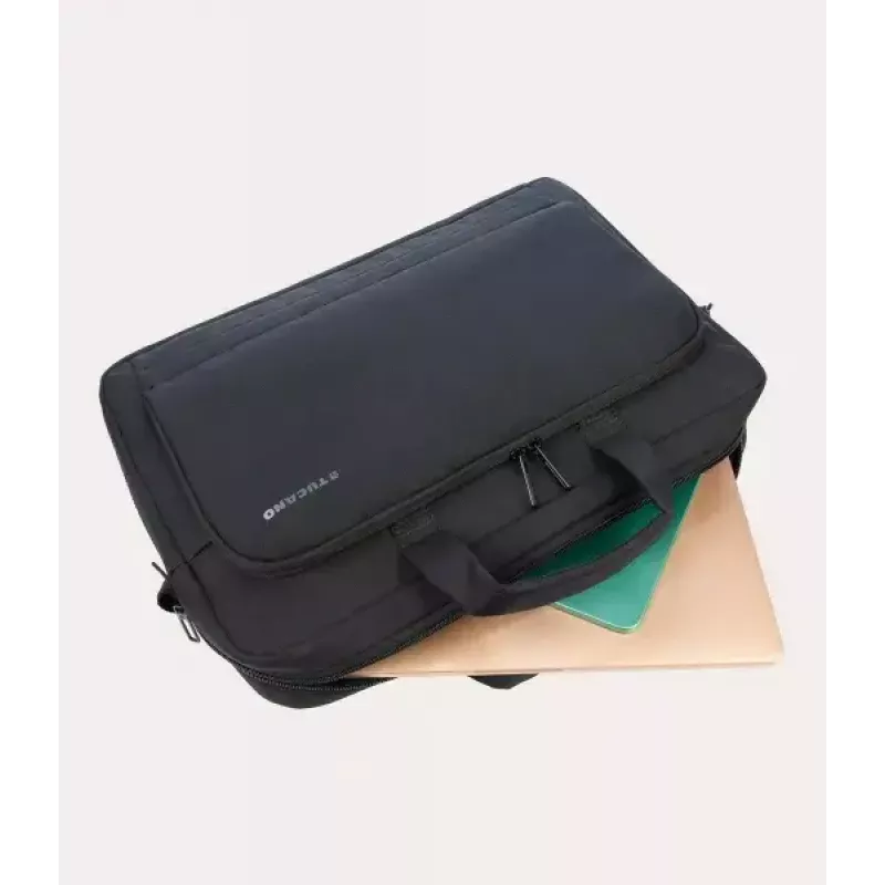 Borsa shopper Tucano BORSA NB 17 plastica riciclata nero blu