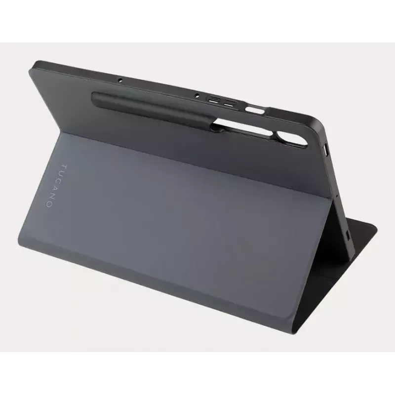 Tucano Gala TAB-GSS9P2-DG custodia folio per Samsung Galaxy Tab S9+ / S9 FE+ da 12,4 pollici, grigia