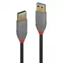 Lindy cavo USB 3.2 Type-A 1 m, 5 Gbit/s, Anthra Line