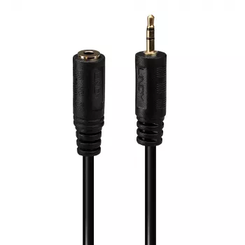 Adattatore audio Lindy connettore maschio 2,5 mm a connettore femmina 3,5 mm