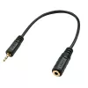 Adattatore audio Lindy connettore maschio 2,5 mm a connettore femmina 3,5 mm
