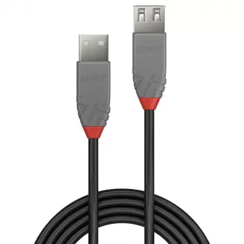 Lindy prolunga USB 2.0 Type-A 3 m, Anthra Line