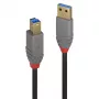 Lindy cavo USB 3.2 Type-A a B 3 m, 5 Gbit/s, Anthra Line