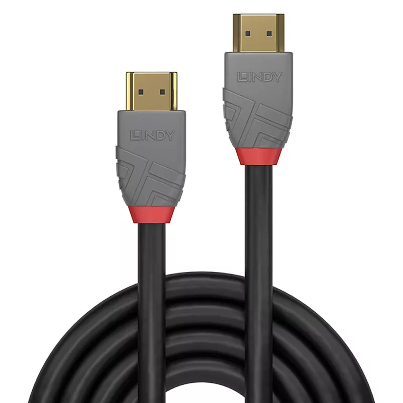 Cavo HDMI High-Speed Lindy 0,5 m, Anthra Line