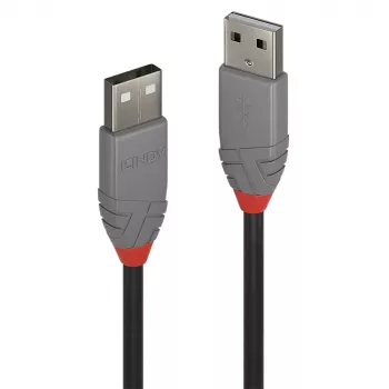 Cavo USB 2.0 Type-A a Type-A Lindy 2 m, Anthra Line