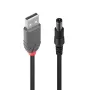Cavo USB 2.0 Type-A a DC 5,5 mm Lindy, 1,5 m