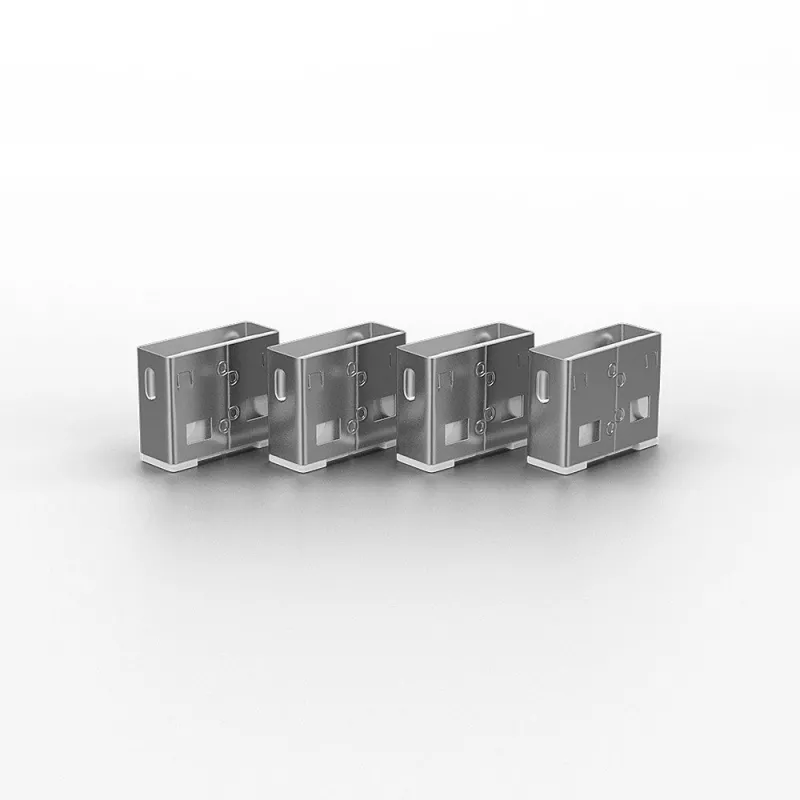 Blocco porte Lindy USB Port Blocker (senza chiave) confezione da 10 colore bianco