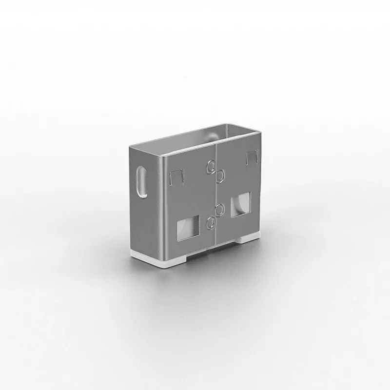 Blocco porte Lindy USB Port Blocker (senza chiave) confezione da 10 colore bianco
