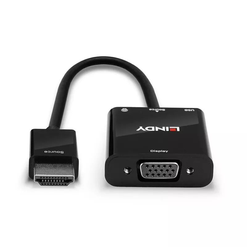 Convertitore HDMI a VGA e audio Lindy 38285