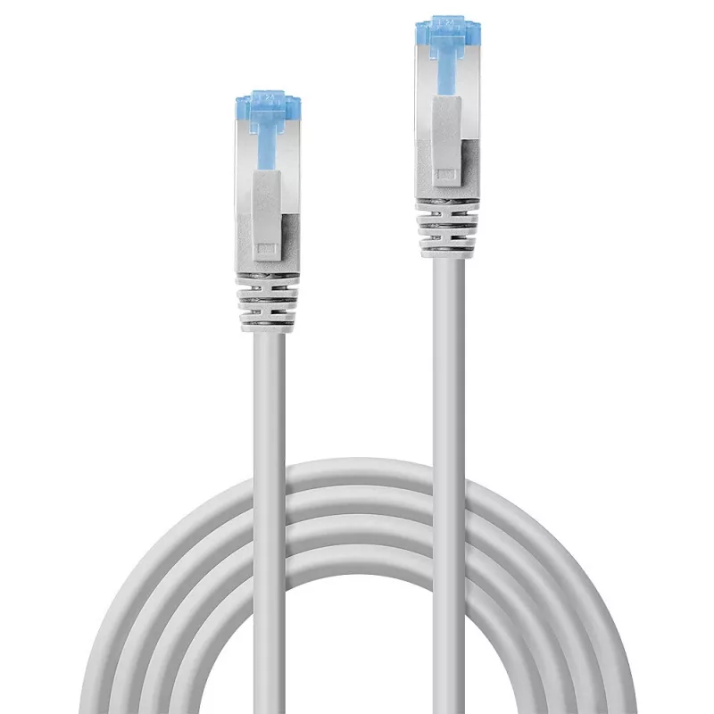Cavo di rete Lindy 10 m Cat.6A S/FTP LSZH, grigio