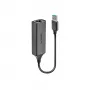 Convertitore USB 3.0 Gigabit Ethernet Lindy, con filo, USB, Ethernet, 5000 Mbit/s, argento