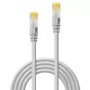 Cavo di rete Lindy 10 m RJ45 S/FTP LSZH, grigio