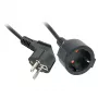 Prolunga elettrica Lindy 30244 3 m 2 uscite AC per interni nero