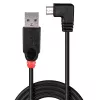 Cavo USB 2.0 Lindy Type-A a Micro-B, 0,5 m, 90° ad angolo retto