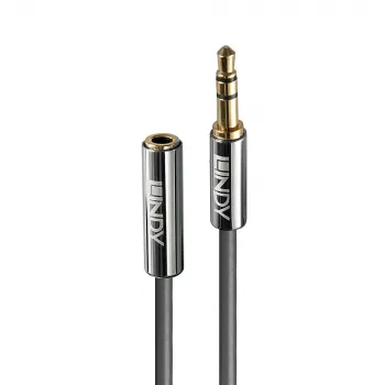 Cavo audio prolunga Lindy 3 m 3,5 mm, Cromo Line