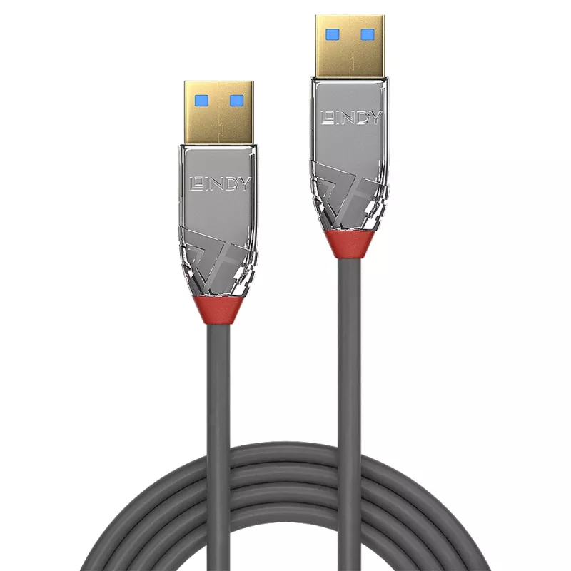Lindy 36629 cavo USB USB 3.2 Gen 1 (3.1 Gen 1) 5 m USB A grigio