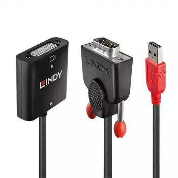 Convertitore VGA a DVI-D Lindy 38184